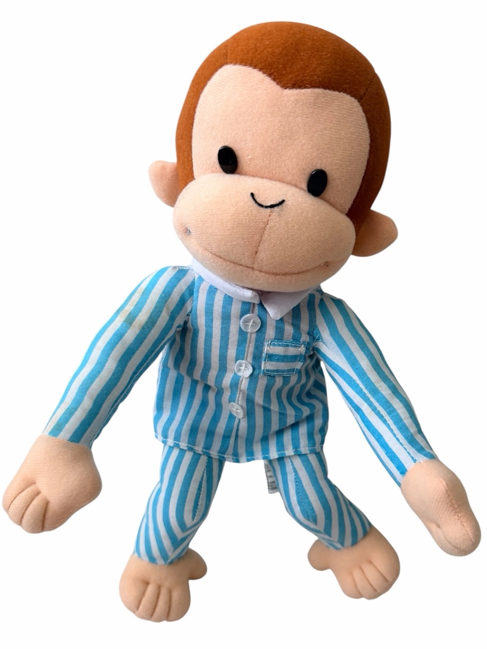 Vintage CURIOUS GEORGE Bedtime Plush Stuffed Toy Monkey So cute! 14 Inch